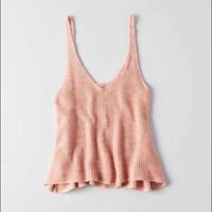 Sweater tank top